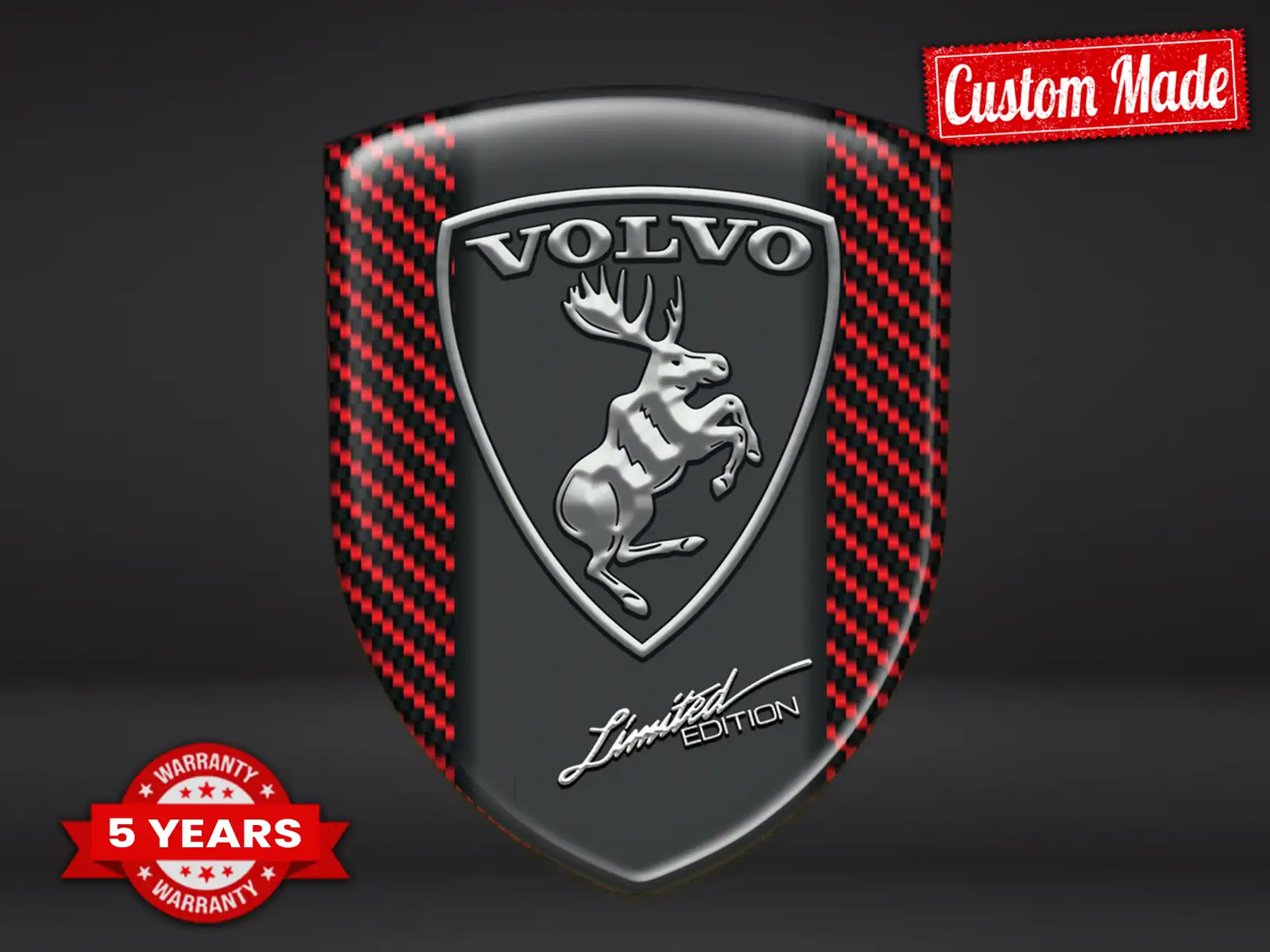 Volvo Vinilos Pared Auto Máximo Resistente Actual Chic Pro